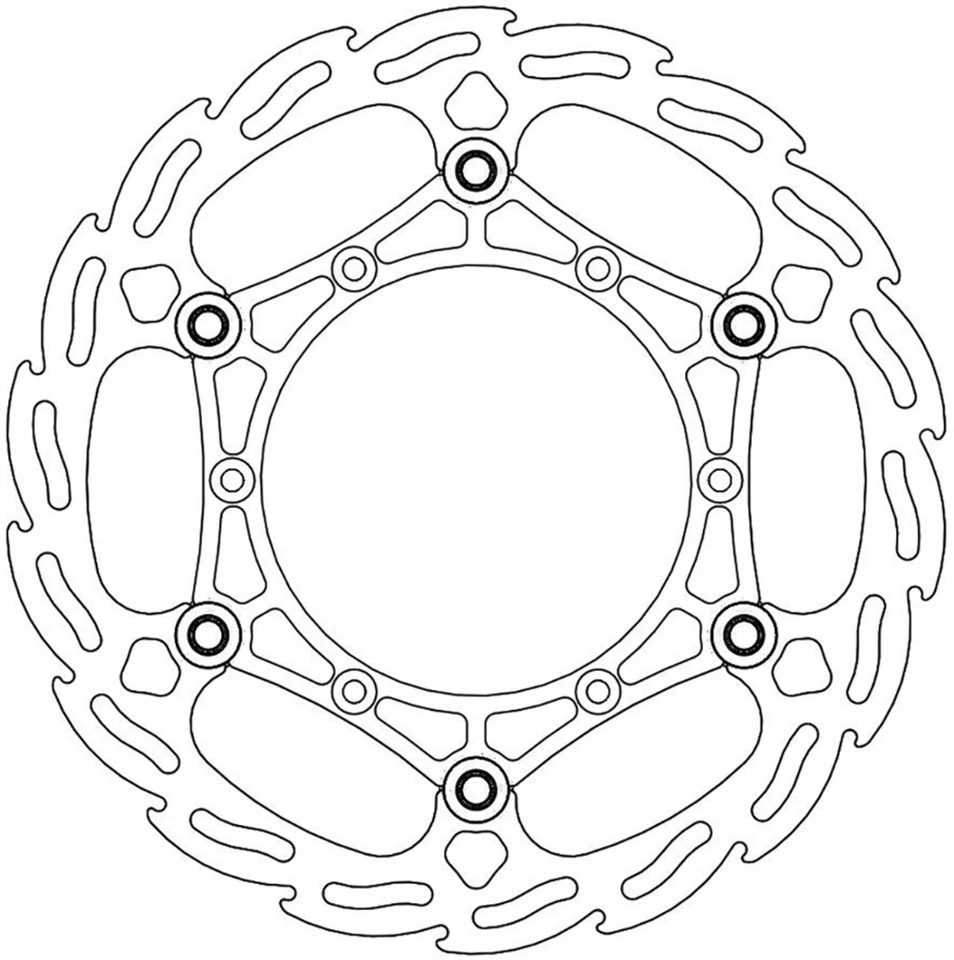 Rotor de freno MOTO-MASTER 111046-PU - delantero - llama 07-20 Yamaha YZ 250 F Foto 2 de 2