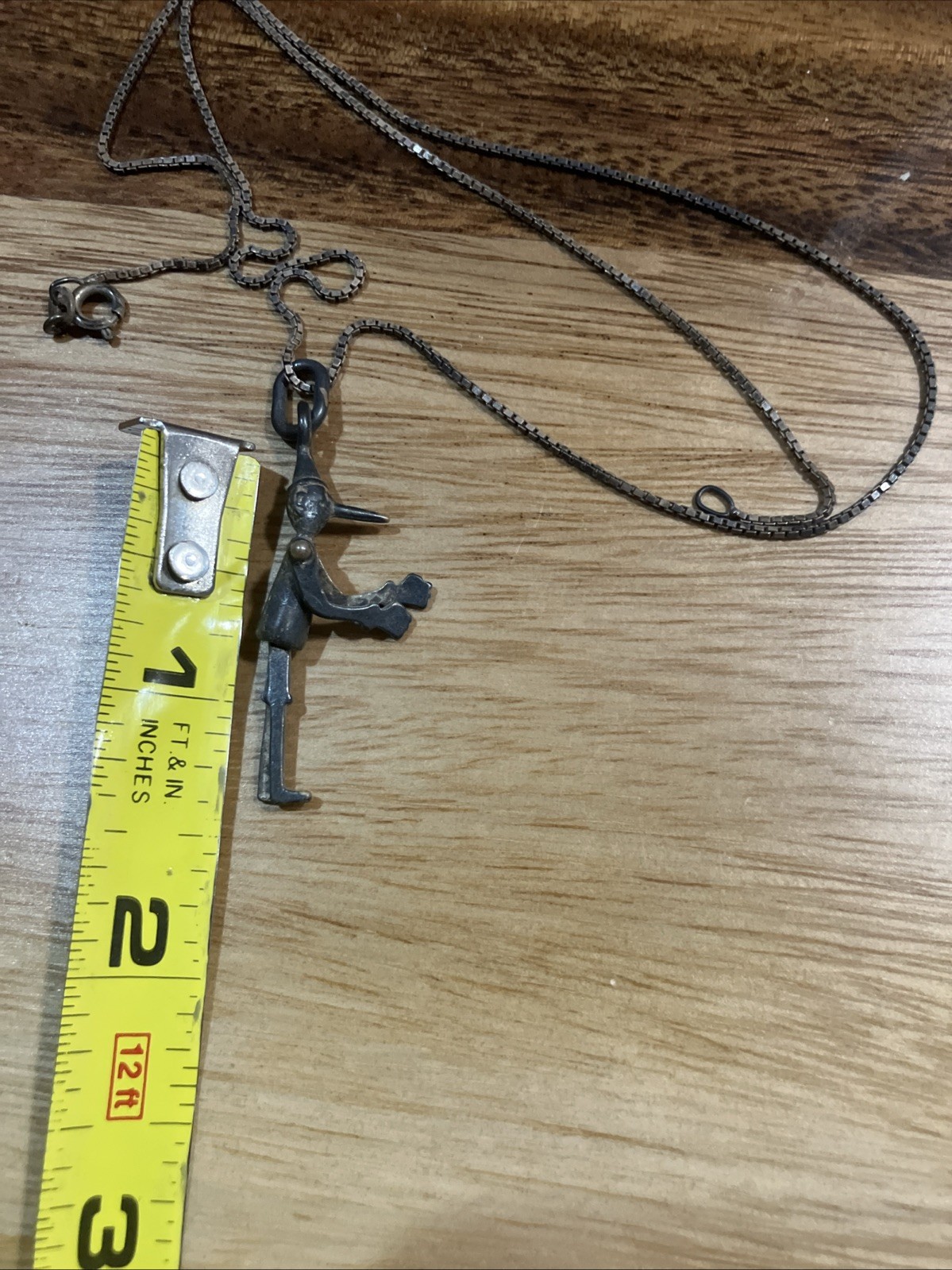 Antique Solid 925 Sterling Silver Movable Puppet … - image 17