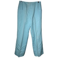 Vintage 60s/70s Courreges Paris Wool Pants Trousers Baby Blue Women  s A/28