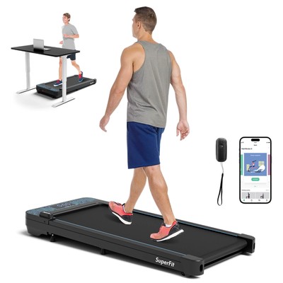 Walking Pad w/ LED Display APP & Remote Control Walking Jogging Machine for Home