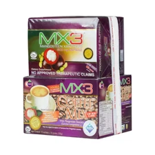 MX3 Mangosteen Xanthone Capsules & Coffee Mix Set