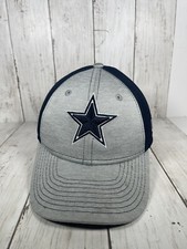 Youth Dallas Cowboys NFL New Era Grey Blue Mesh Baseball Hat Cap Snapback