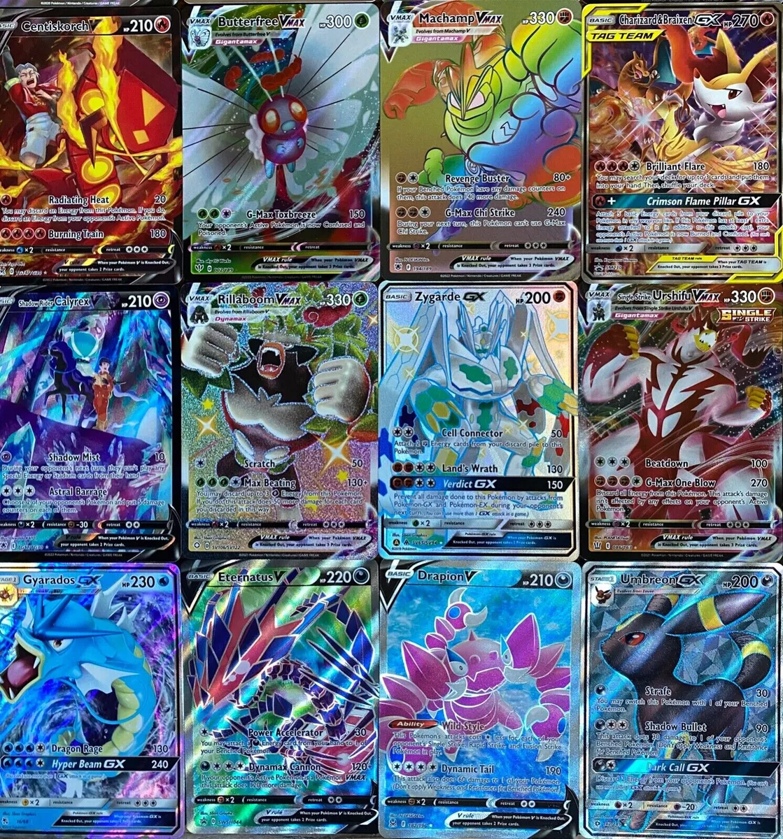 Ex Cards Gx Pokemon, Vmax Pokemon, V Card Pok Mon