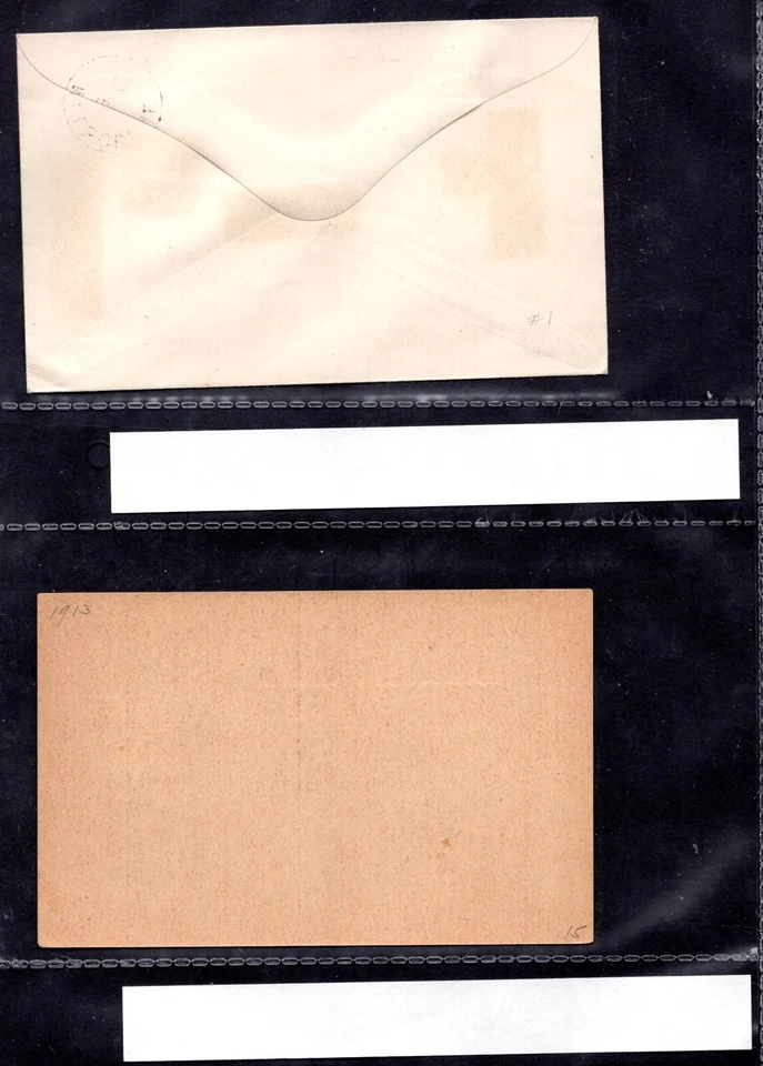 AUSTRALIA 1913-1914 FOUR MINT KANGAROO ITEMS TWO REGISTERED ENVELOPES RE1 & RE2 - Image 4 of 4