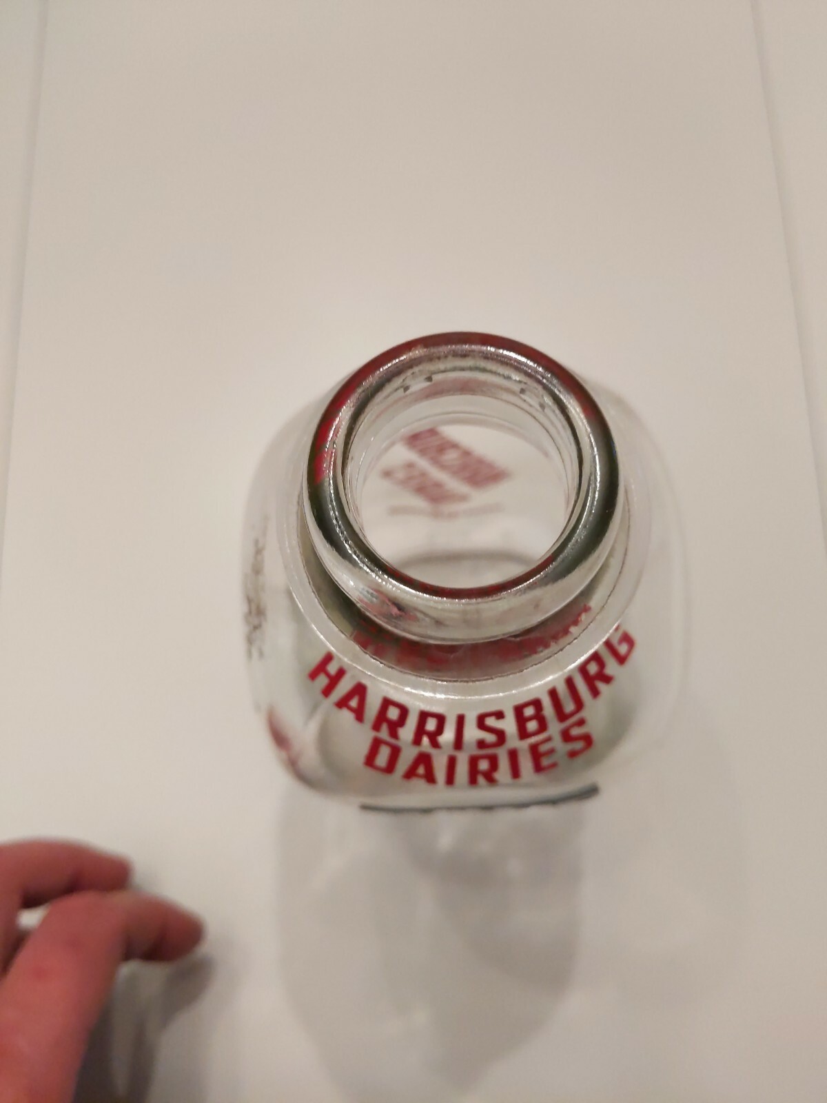 Harrisburg Dairies One quart Milk Bottle Harrisburg Pennsylvania eBay