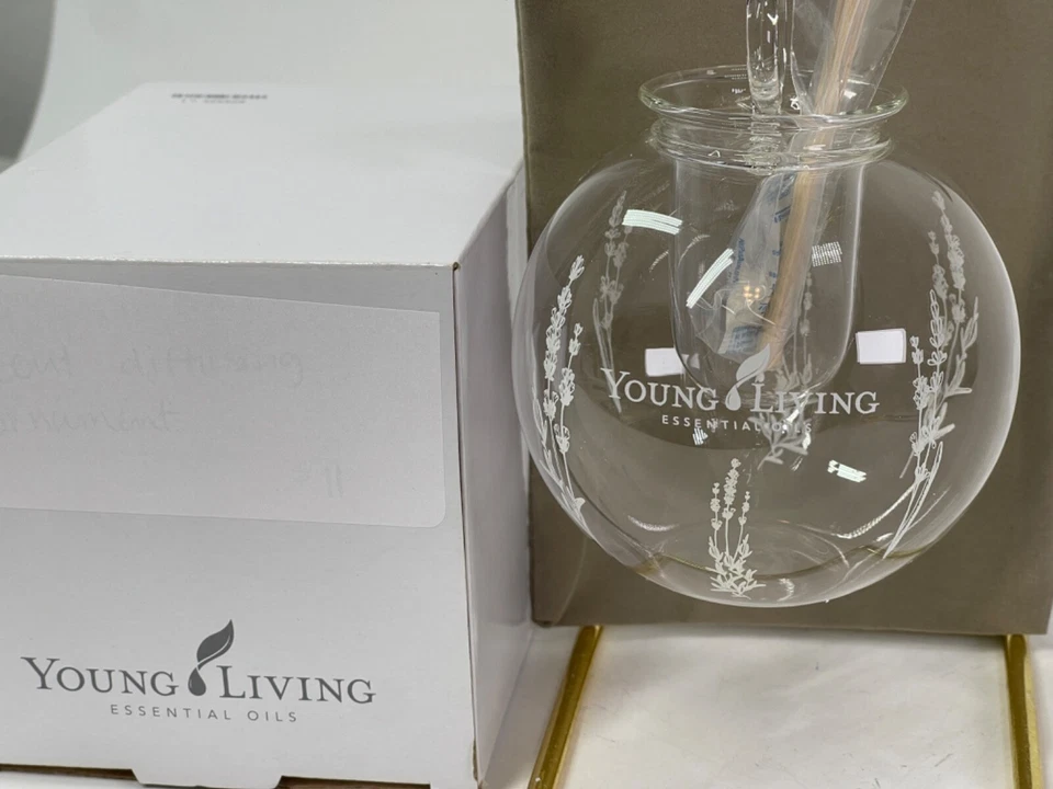 Young Living Essential Oils - Glass Diffuser Ornament - NEW - Image 2 of 3
