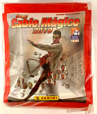 Autocollants Panini Cable Magico Cup 2010 - Liga Péruvienne - Boîte De 50 Packs Scellés