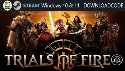 NEU PC Computer Spiel Trials of Fire für Windows 10 11 STEAM Download Code Key
