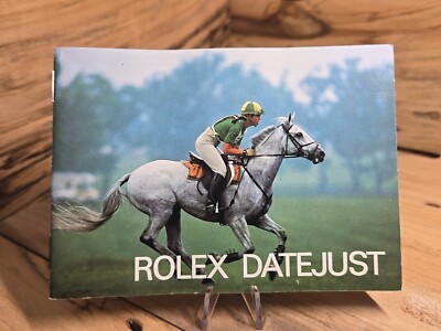 Rolex Datejust Booklet Manual 593.02 Eng 1984 16078/68278/69178