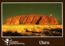 A4535 Australia NT Ayers Rock Uluru Sunset postcard
