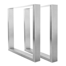 Tischgestell Edelstahl TU 100x40 500 Untergestell Kufen Tischuntergestell, 1 Stk