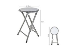 SGABELLO PIEGHEVOLE RICHIUDIBILE Ø30xH45 cm 30