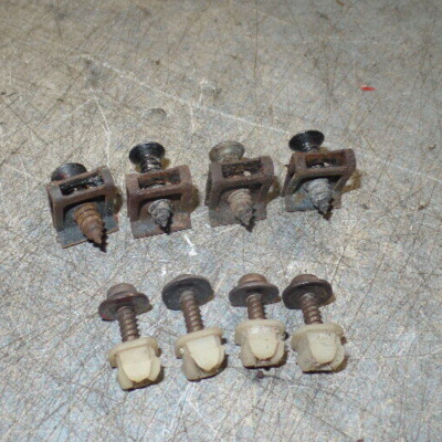 1984-1996 Corvette C4 Headlight Covers OE Mounting ''KIT'', BOTH SIDES