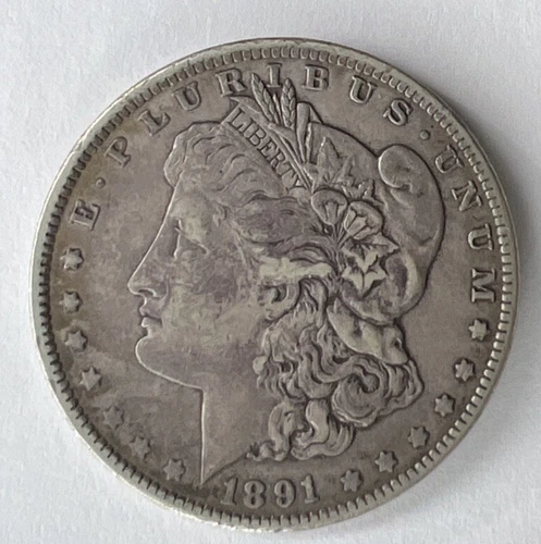 1891 $1 Morgan Silver Dollar VF Condition VALUE PRICED Below Melt 122024156