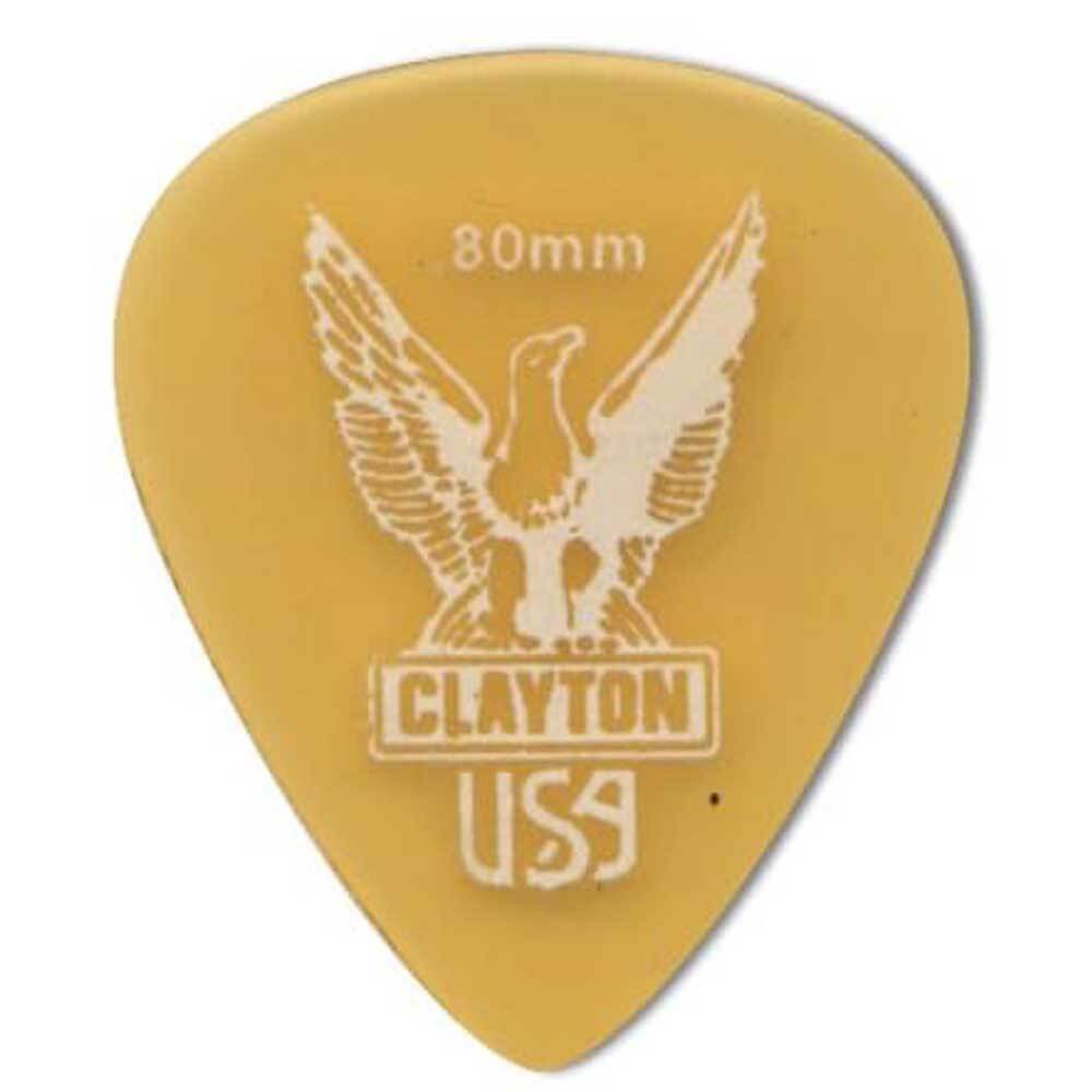 Clayton Ultem Standard Pick, 0.80 Gauge, 12 Picks