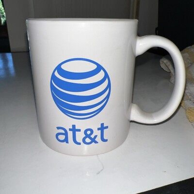 Vintage ATT Globe Star  Bell System Coffee Cup Southwestern Qwest ATT