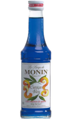 MONIN Shaved Ice Syrup Blue Curacao Syrup Flavor 250ml Japan NEW