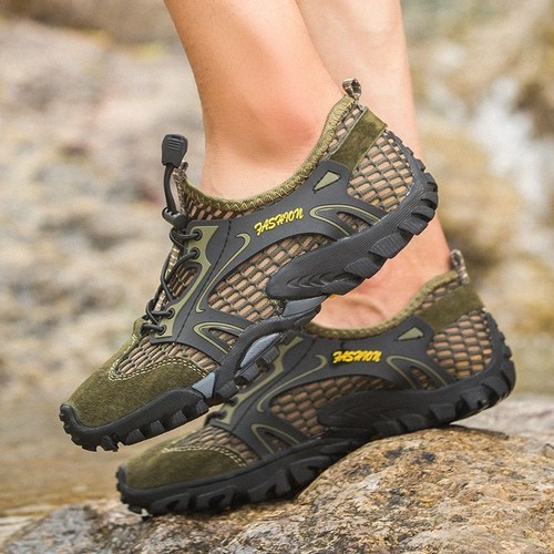 Men Outdoor Sneakers Breathable Hiking 