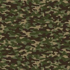 CAMOUFLAGE BLACK Cotton Print by TIMELESS TREASURES BTY