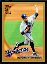 2010 Topps Manny Parra Gold #391 -/2010 - Milwaukee Brewers