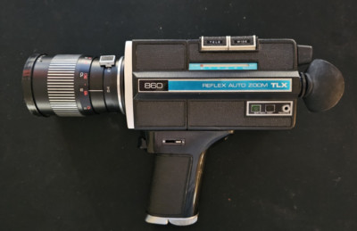 1970s KEYSTONE Reflex Auto Zoom TLX 860 Vintage Film Camera KEYTAR