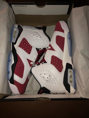 carmine 6s pink sole CEGICAP