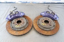 2009 Nissan Gt-r R35 Premium Oem Brembo Rear Brake Calipers Rotors Scratches