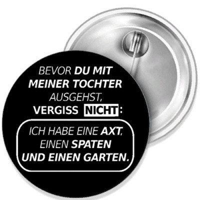 Before You With My Daughter Au Button Pin Sticker Bottle Opener Mirror