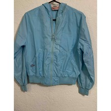 Alligator Lacoste Vintage Windbreaker S Blue Hoodie