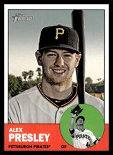 2012 Topps Heritage  Alex Presley #55 Pittsburgh Pirates Baseball Card