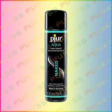 Pjur Aqua Naked Water Based Lubricant Premium Long Lasting Lube Paraben Free