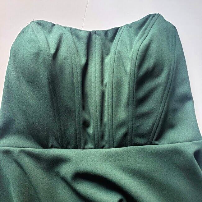 B. Darlin Hunter Green Strapless Dress Size 18W | eBay
