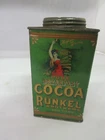 VINTAGE  ADVERTISING RUNKEL COCOA    TIN    ADVERTISING   M-654