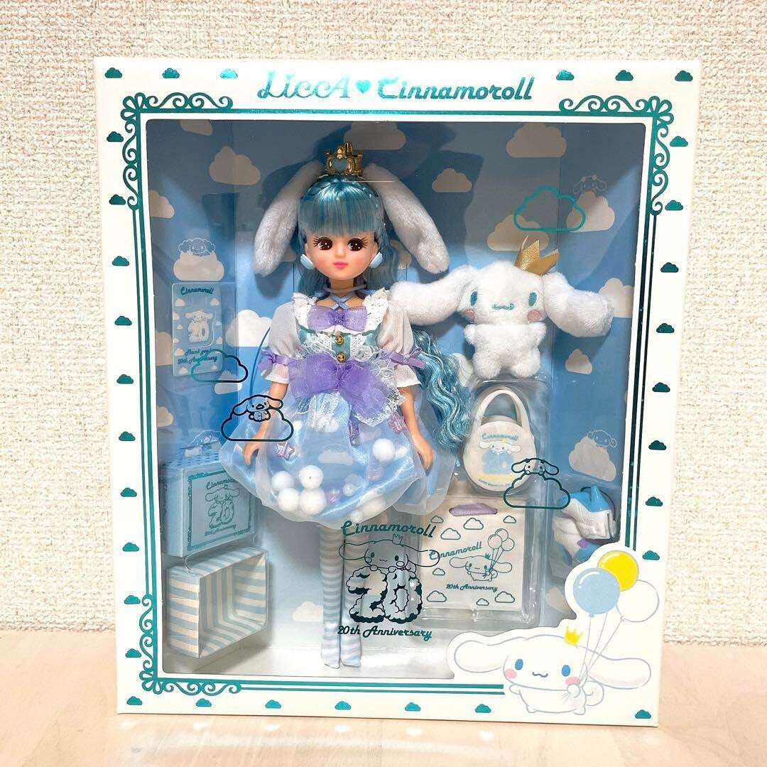 Sanrio Cinnamon roll & Licca-chan stylish doll collaboration