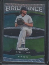 2020 Panini Prizm Gerrit Cole Brilliance #B-2 New York Yankees