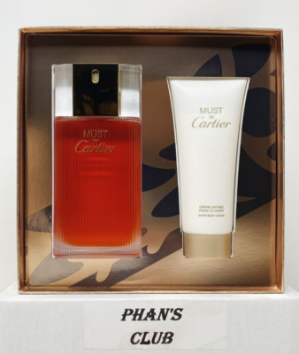 Cartier must de Cartier 3本セット Cartier Must de Cartier Set (3.3 fl. oz. EDT + 3.3 fl. oz. Body