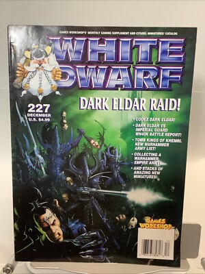 GW White Dwarf #227 ''Dark Eldar, Tomb Kings of Khemri, Empire Army''