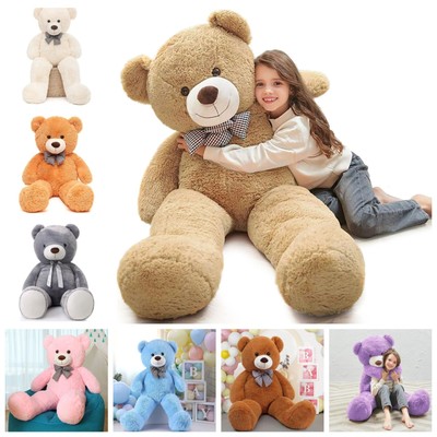 Giant Teddy Bear 47'' Giant Stuffed Big Bear Plush Toy, Childs Kids Adult Gift