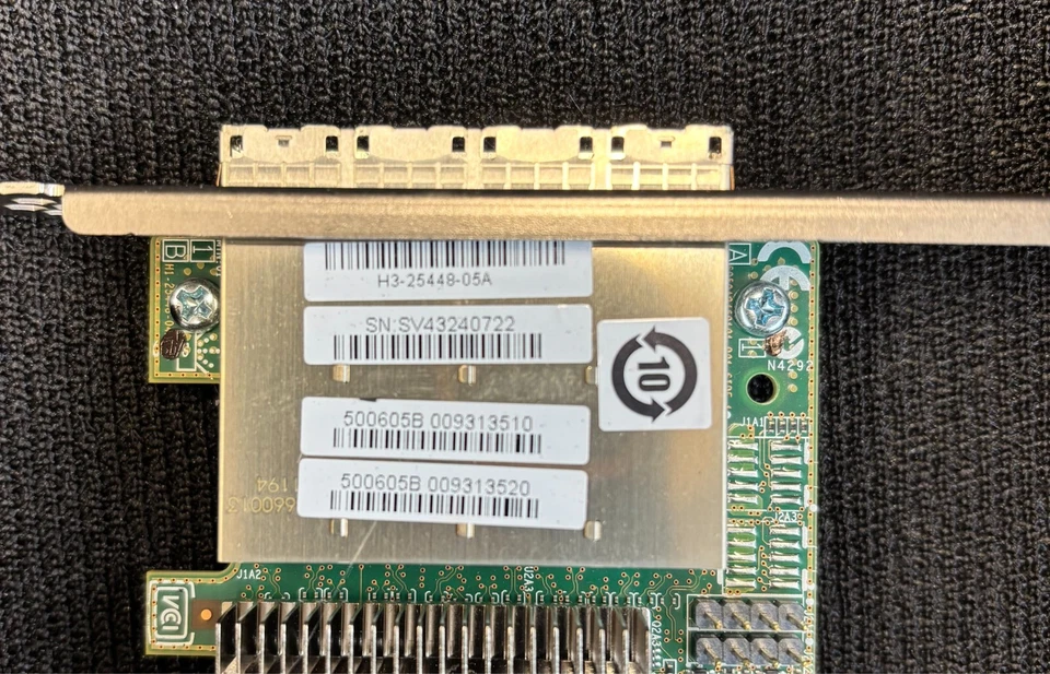 LSI 9206-16e SAS 6GBPS PCIe External Non-RAID Host Bus Adapter H3-25531-01A - Image 4 of 4