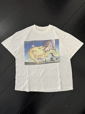 Vintage 1997 Salvador Dali The Great Masturbator Surrealist Art T 