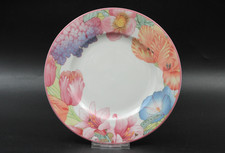 Villeroy & Boch Gallo Corolla Kuchenteller Blumen Vogel rosa Porzellan Ø 21,5 cm