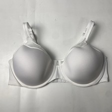 Bali One Smooth U Ultra Light Shaping White T-Shirt Bra Underwire Size 42B