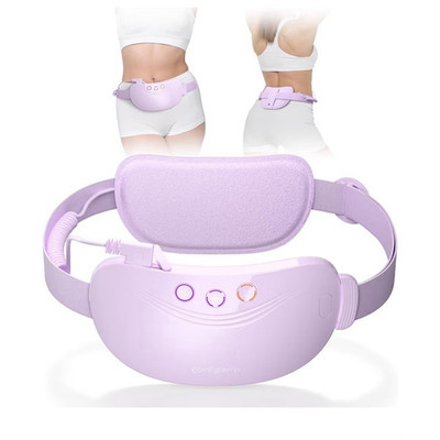 Comfytemp Cordless Wearable Rechargeable Electric Heating Pad Belt, Purple