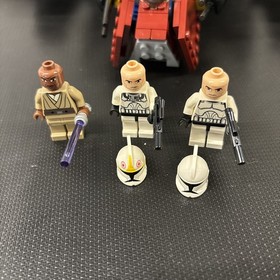 Lego Star Wars Republic Attack Shuttle 8019 100% Complete w/ Minifigs & Manuals