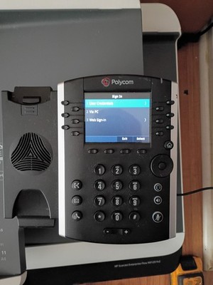 Polycom VVX 400 12-line HD VoIP Phone - Black