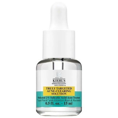 KIEHL S TRULY TARGETED ACNE-CLEARING LIQUID PIMPLE PATCH WITH SALICYLIC ACID NEW