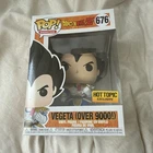 Funko Pop: Dragon Ball Z - Vegeta (Over 9000!) - Hot Topic (HT) (Exclusive) #676
