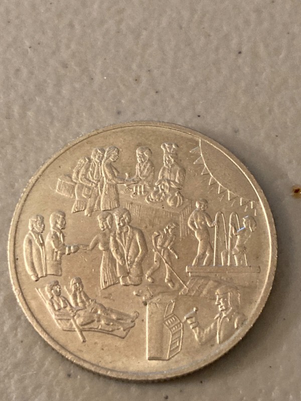 Vintage  Casino Cruise Ship Gaming Gambling Token - Dollar Size - (P1685)