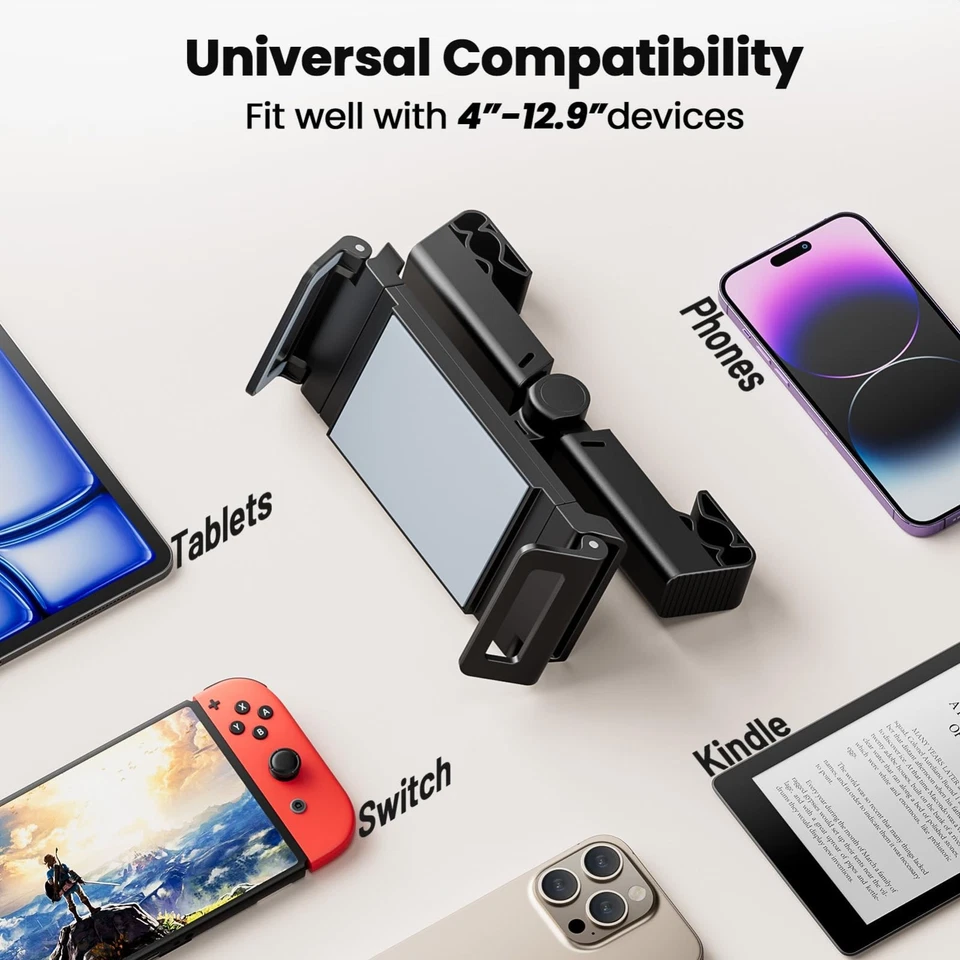 Tablet Halterung Auto Universal Kopfstützen KFZ Autohalterung iPad Galaxy Tab - Bild 4 von 4