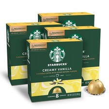 Starbucks by Nespresso Vertuo Creamy Vanilla Coffee 32 Capsules old stock 